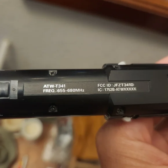 Audio Technica ATW T341 Microphone - Picture 9 of 10